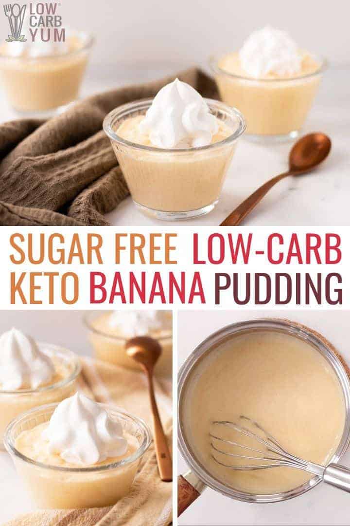 Sugar Free Keto Banana Pudding