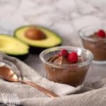 avocado chocolate pudding keto