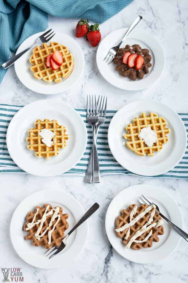 dairy free keto low carb waffles