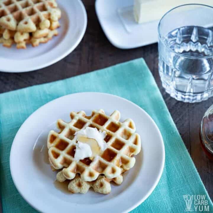 Keto Waffles for a Dash Mini Waffle Maker Low Carb Yum