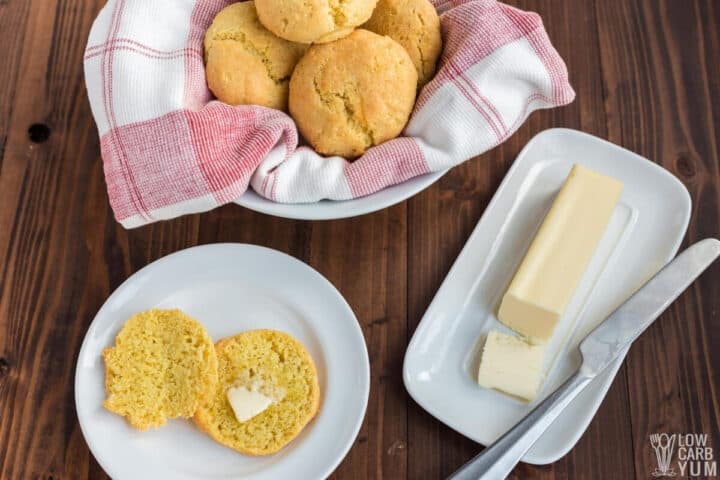 Paleo Keto Almond Flour Biscuits Recipe - Low Carb Yum