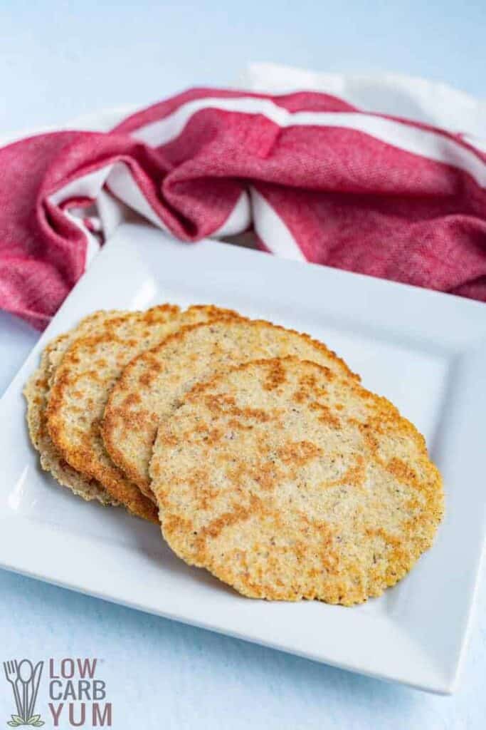 plate of tortillas