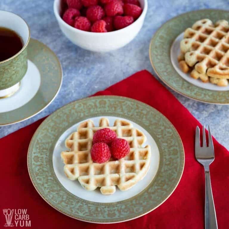 Keto Waffles for a Dash Mini Waffle Maker Low Carb Yum