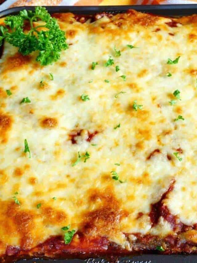 BEST KETO LASAGNA RECIPE WITHOUT NOODLES STORY Low Carb Yum