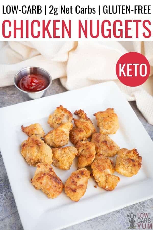 gluten free keto chicken nuggets recipe