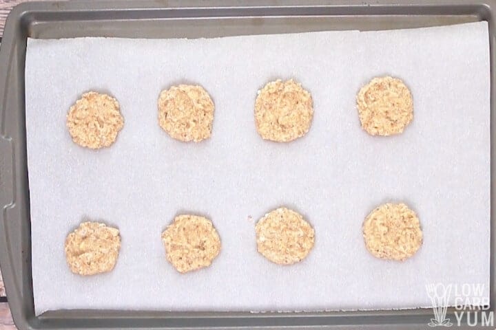 hazelnut flour cookies