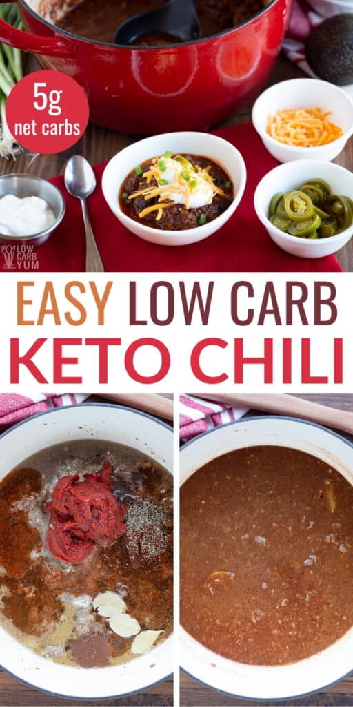 easy keto low carb chili recipe