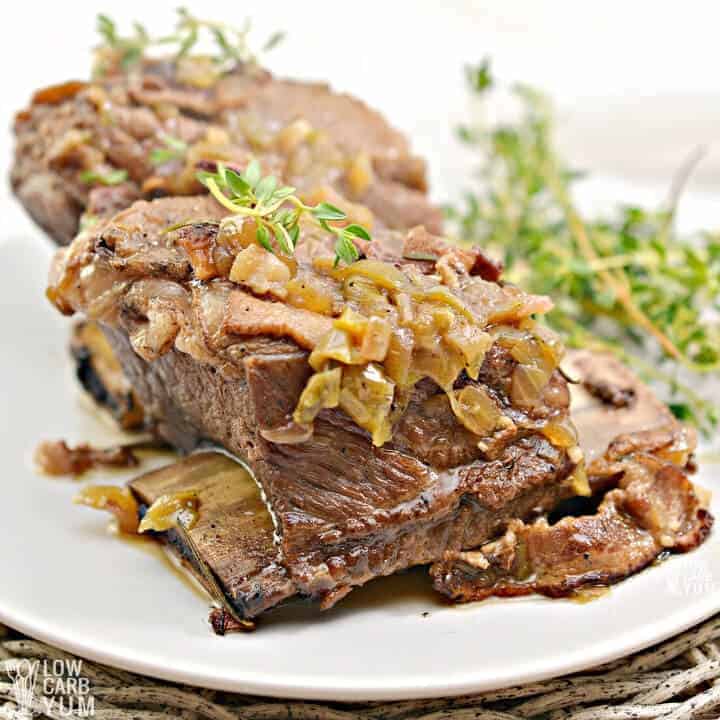 instant pot keto short ribs