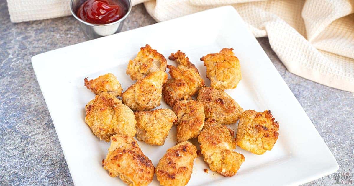 Keto Chicken Nuggets (Oven or Air Fryer) - Low Carb Yum