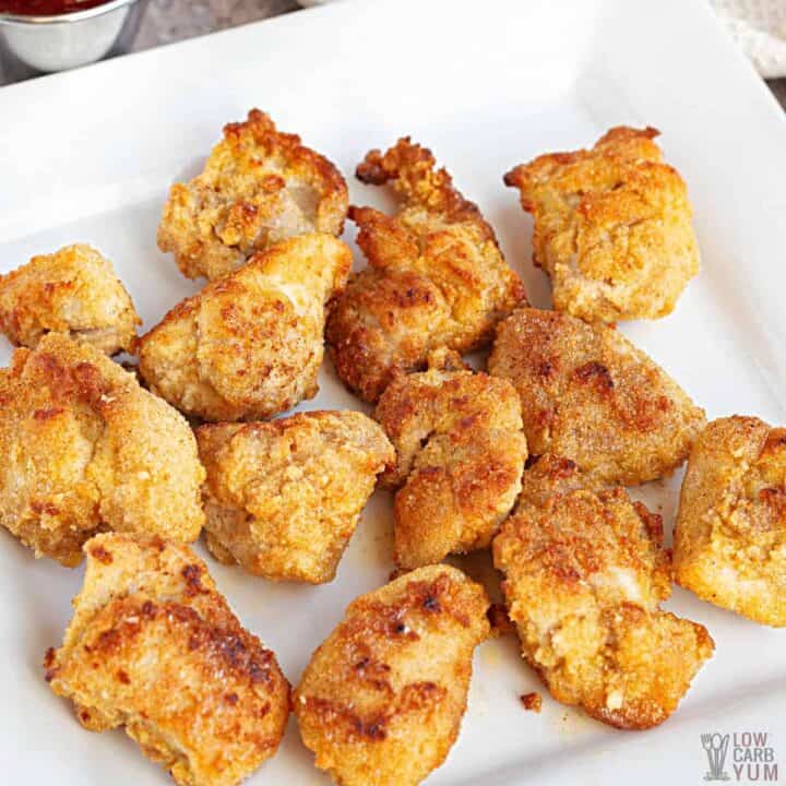 Keto Chicken Nuggets (Oven or Air Fryer) Low Carb Yum