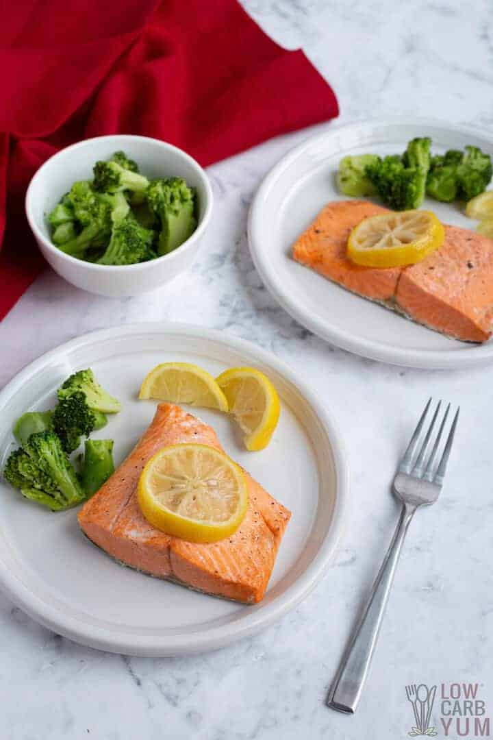 Salmon frozen 2025 instant pot