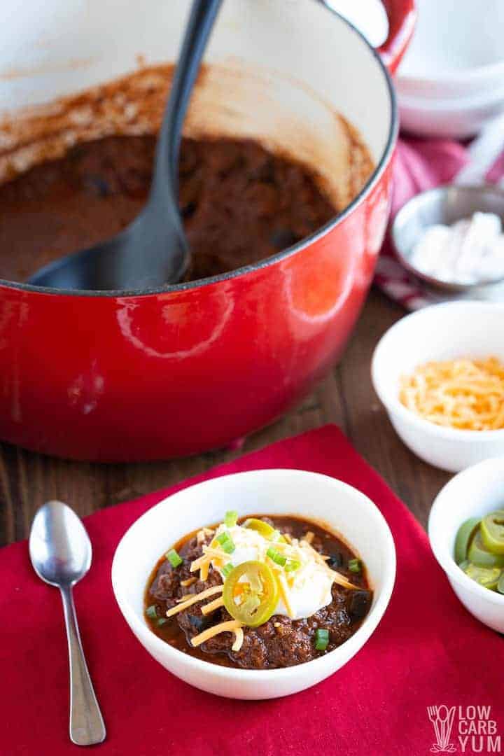 texas style keto chili