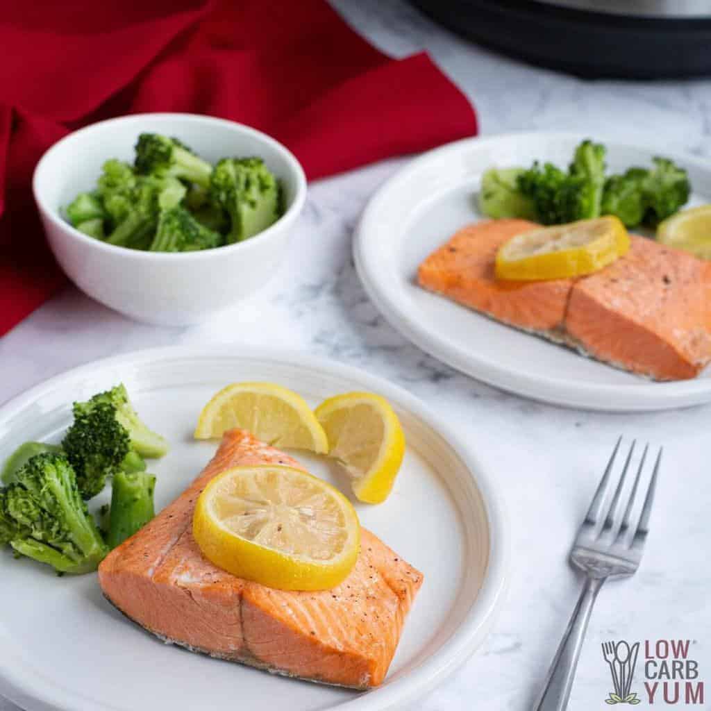 Can you cook salmon online in an instant pot