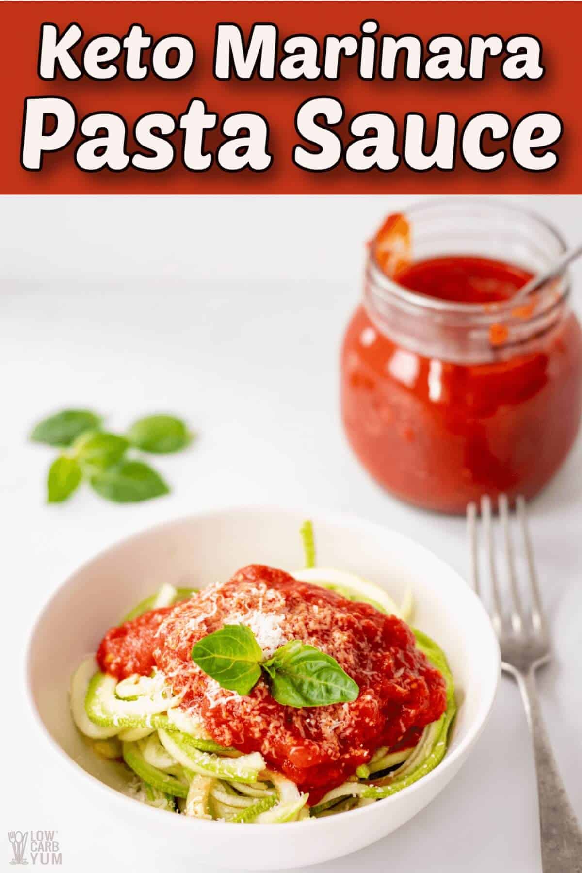 Perfect Keto Marinara Sauce Recipe - Low Carb Yum