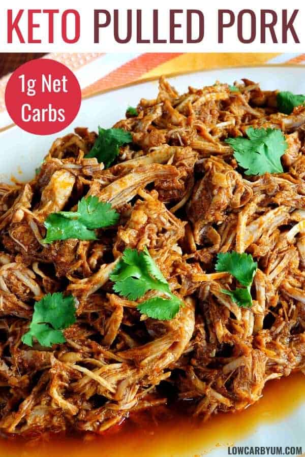 Low Carb Keto Pulled Pork Recipe Low Carb Yum