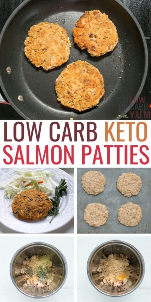 low carb keto salmon patties recipe
