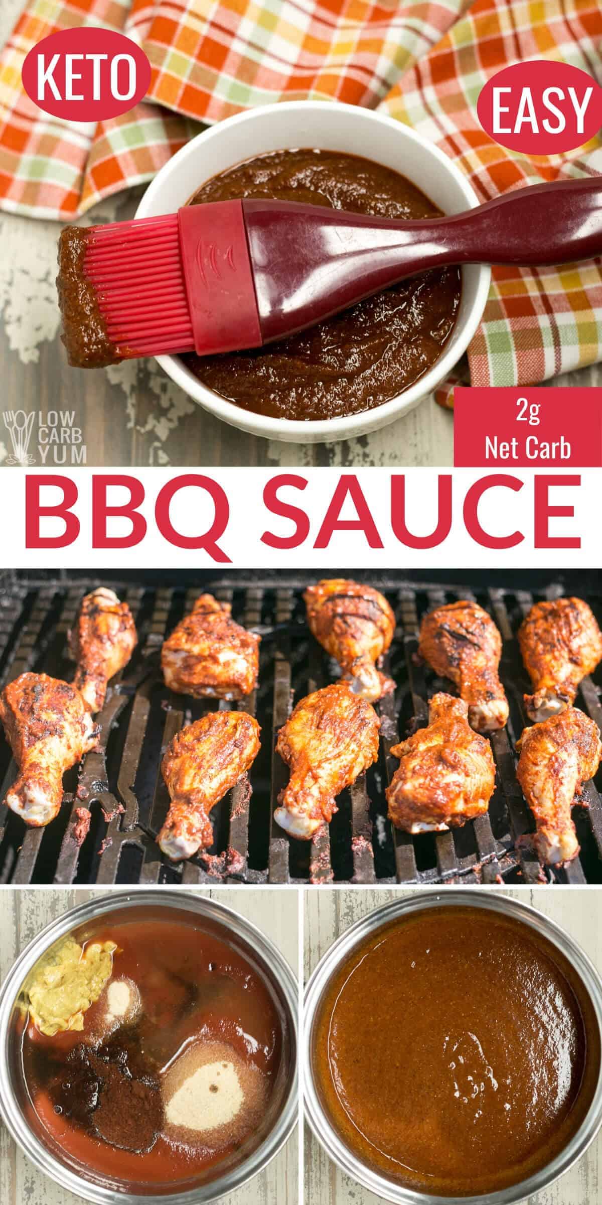 Keto BBQ Sauce Recipe (Low-Carb, Paleo) - Low Carb Yum