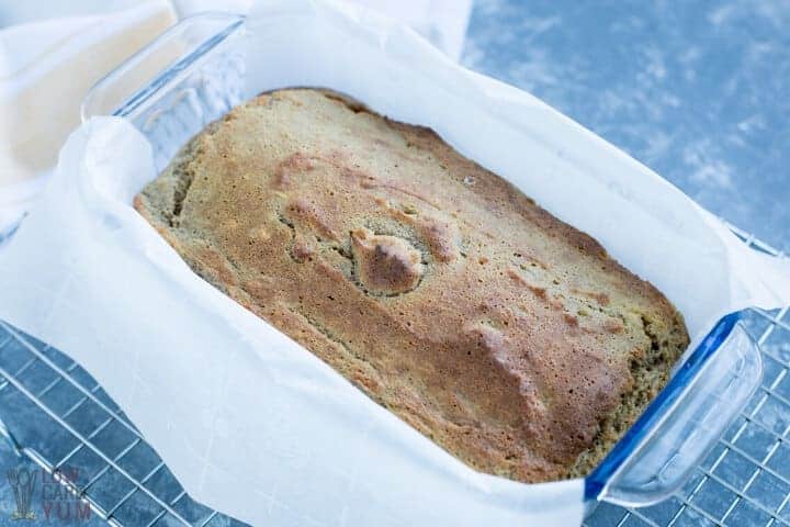 baked banana bread with coconut flour