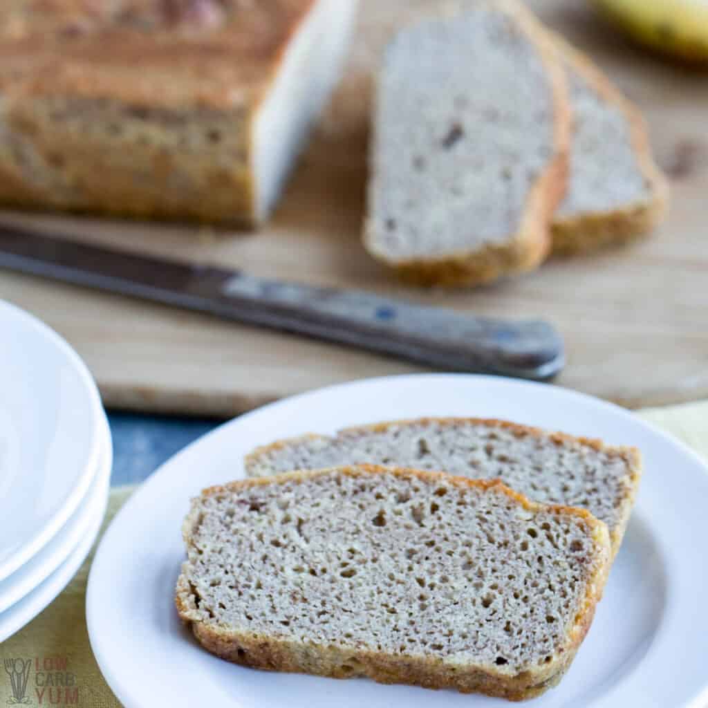 Coconut Flour Banana Bread (Paleo, Gluten-Free, Keto) - Low Carb Yum