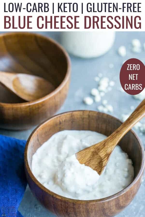 Keto Blue Cheese Dressing Recipe Low Carb Yum
