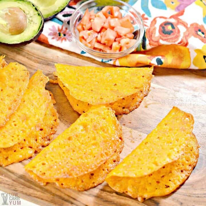 Hard Keto Cheese Taco Shells Quick And Easy Low Carb Yum 8626