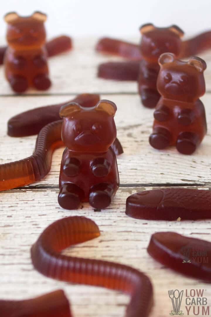 sugar-free gummy bears recipe