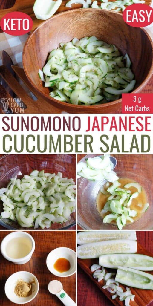 sunomono japanese cucumber salad