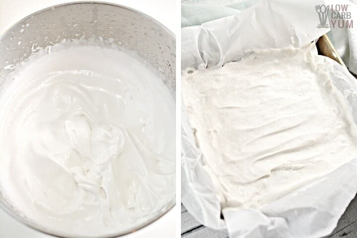 whipped marshmallow mix