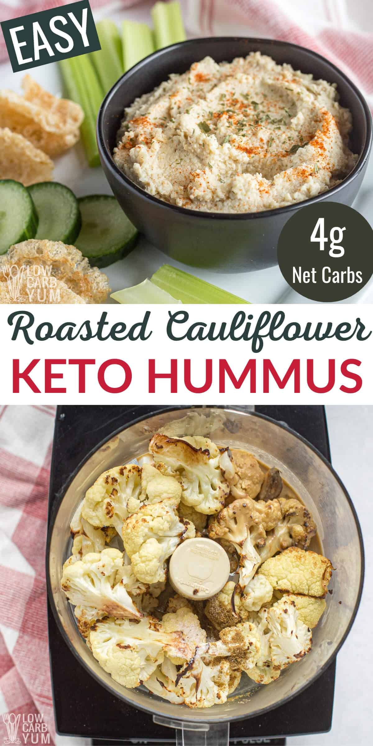 cauliflower hummus recipe