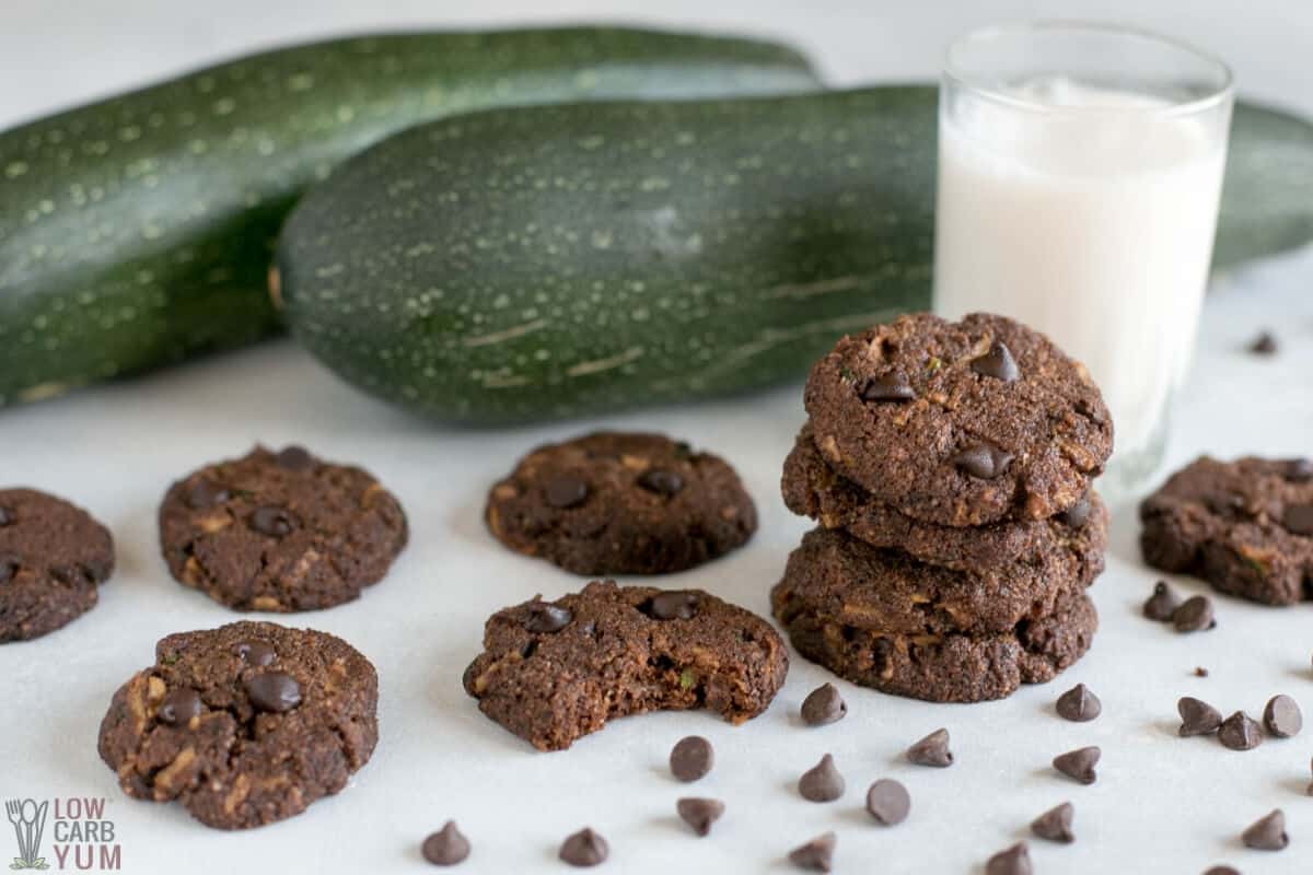 choc zucchini cookies recipe