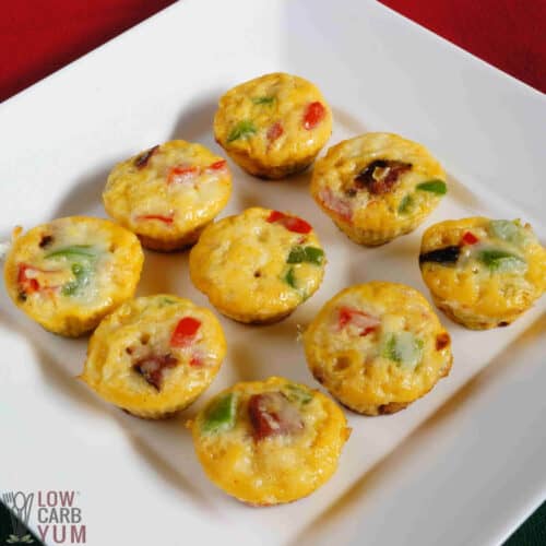 Keto Ham and Cheese Frittata Muffins Low Carb Yum