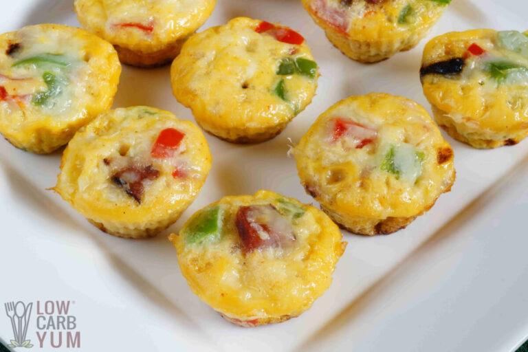 Keto Ham and Cheese Frittata Muffins Low Carb Yum