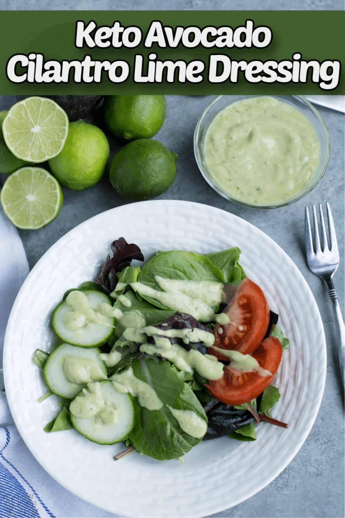 avocado cilantro lime dressing recipe