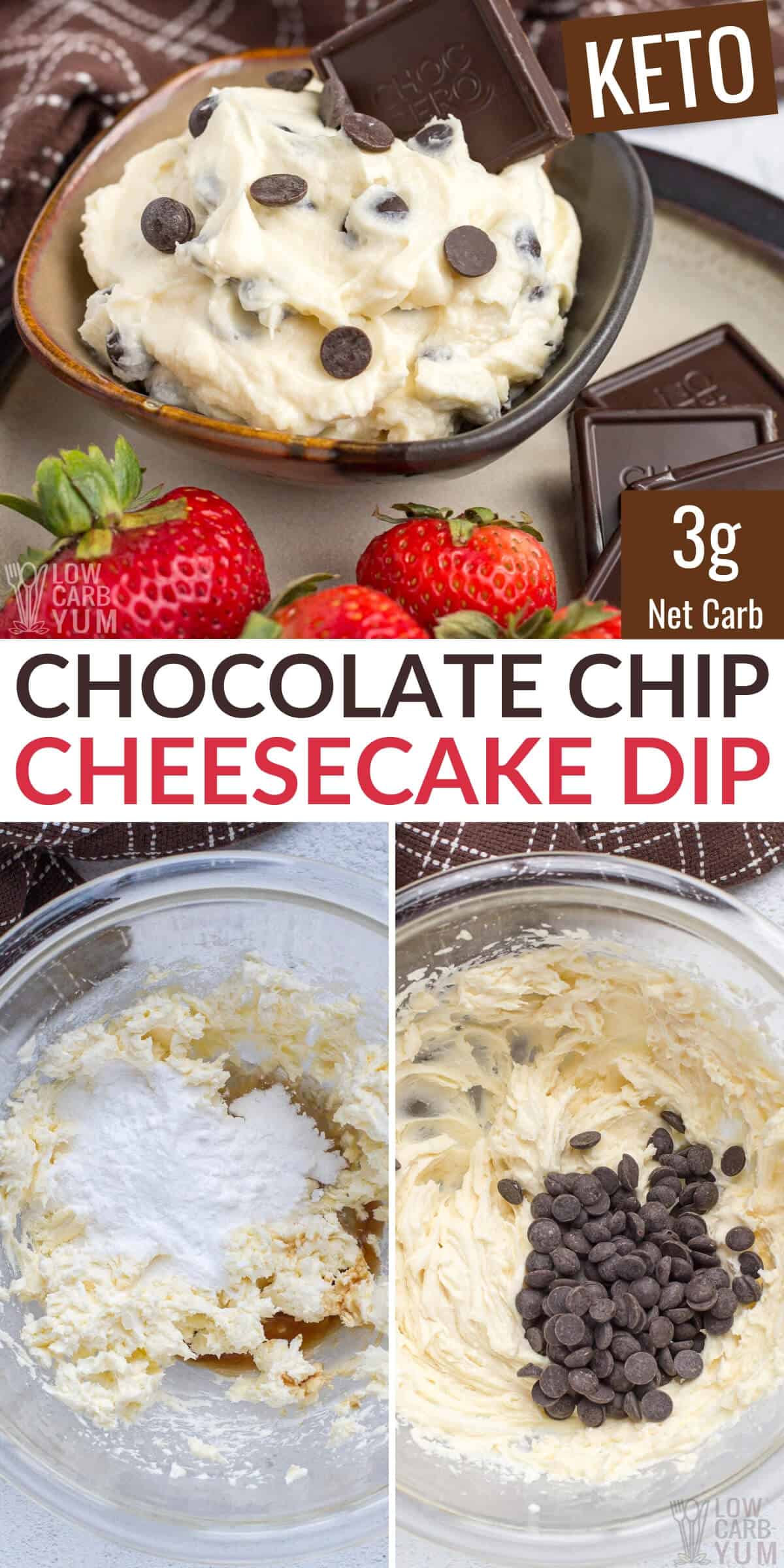 chocolate chip dip recipe
