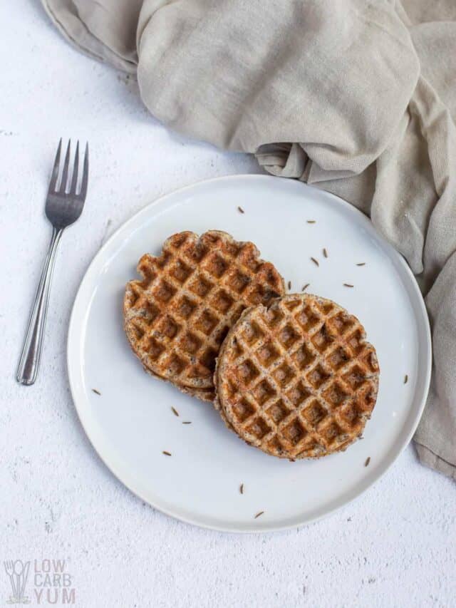 KETO RYE BREAD CHAFFLES RECIPE STORY Low Carb Yum
