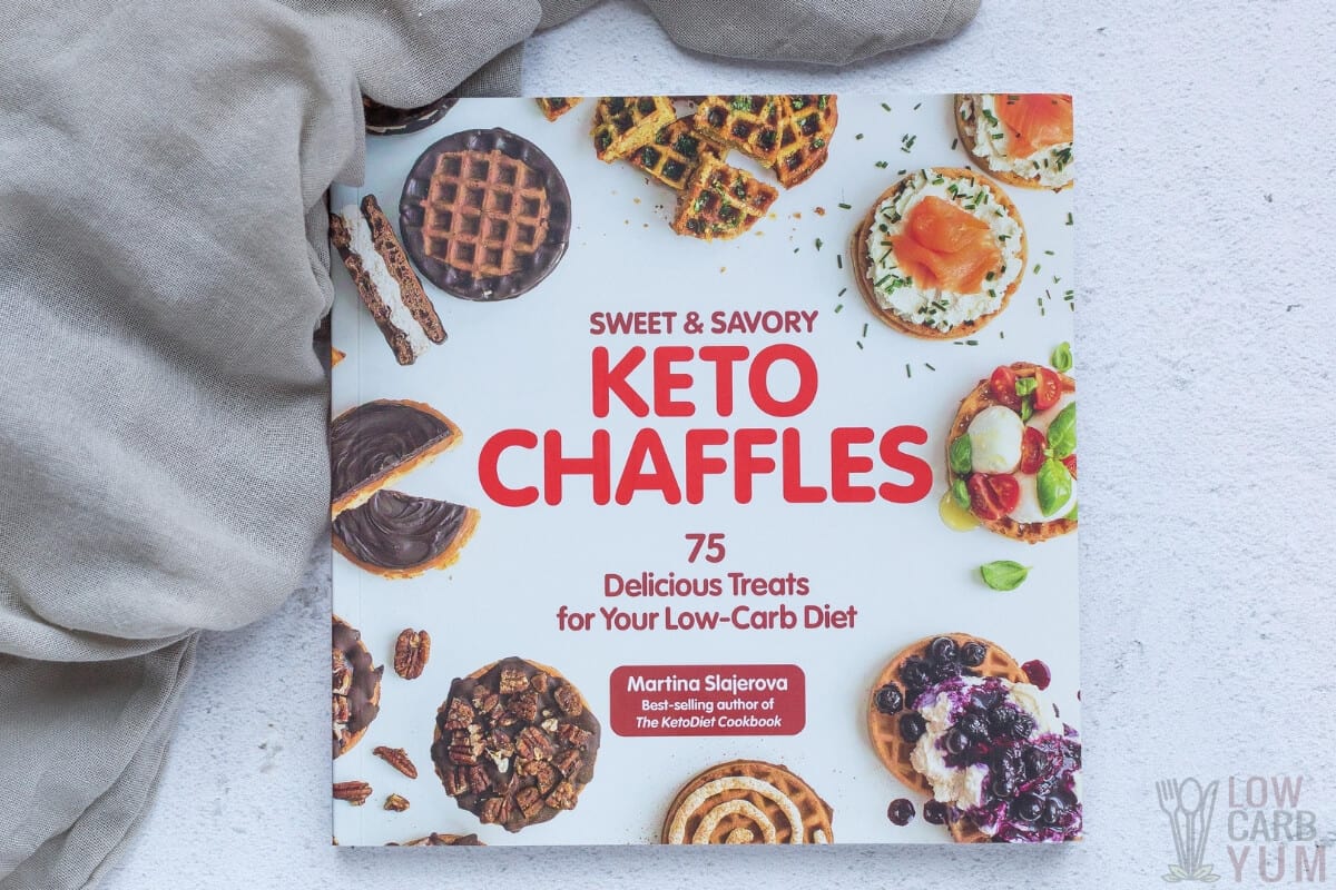 keto chaffles cookbook