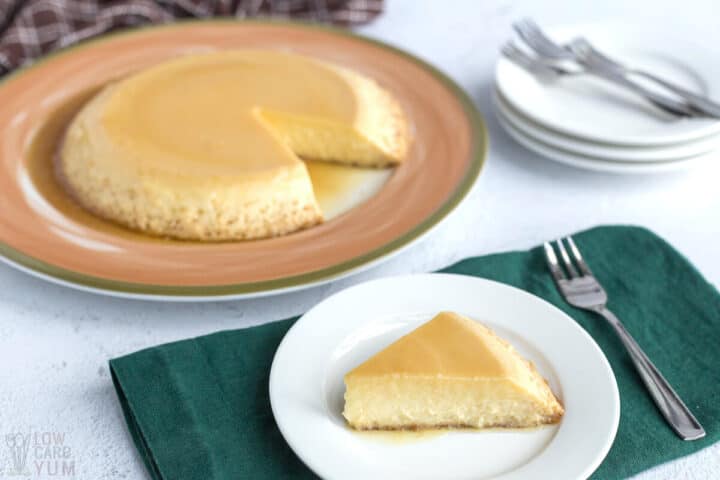 Creamy Low-Carb Keto Flan (Sugar-Free) - Low Carb Yum