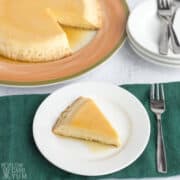 low carb keto flan