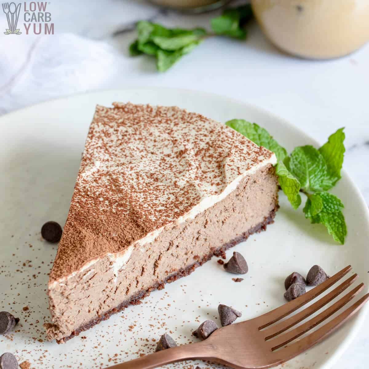 mocha cheesecake