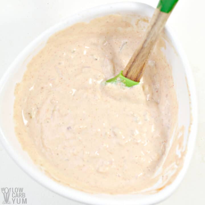 Keto Russian Dressing Recipe for Salads and More Low Carb Yum