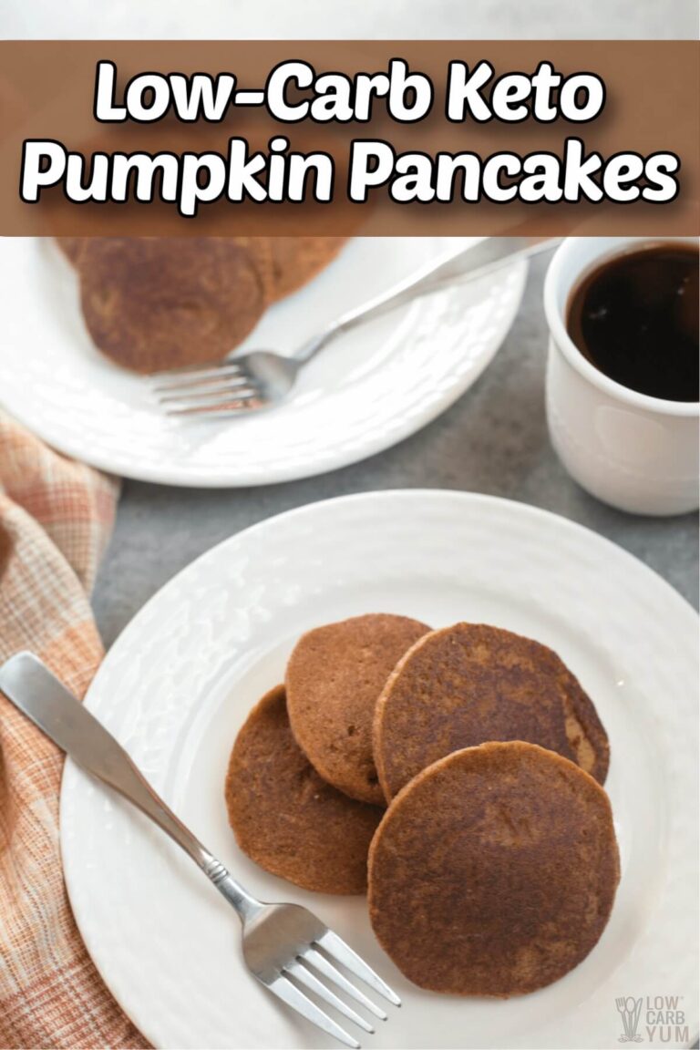Almond Flour Keto Pumpkin Pancakes Recipe Low Carb Yum