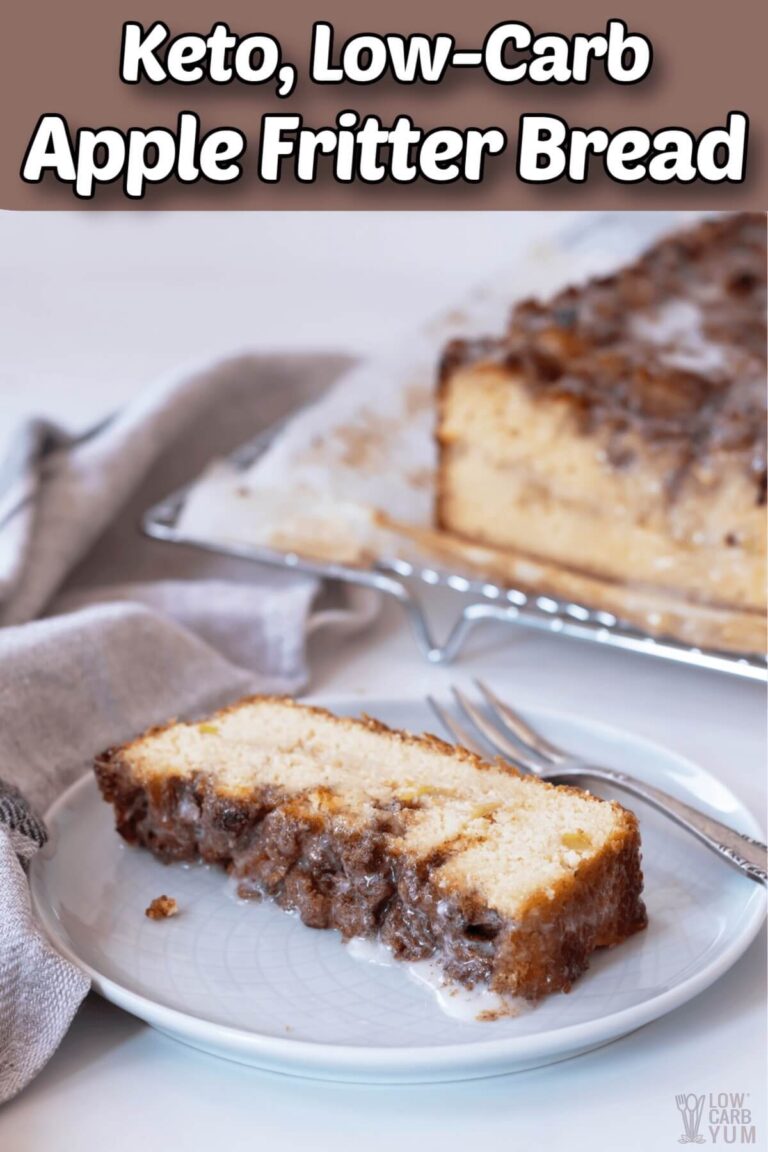 Keto Mock Apple Fritter Bread Recipe Low Carb Yum