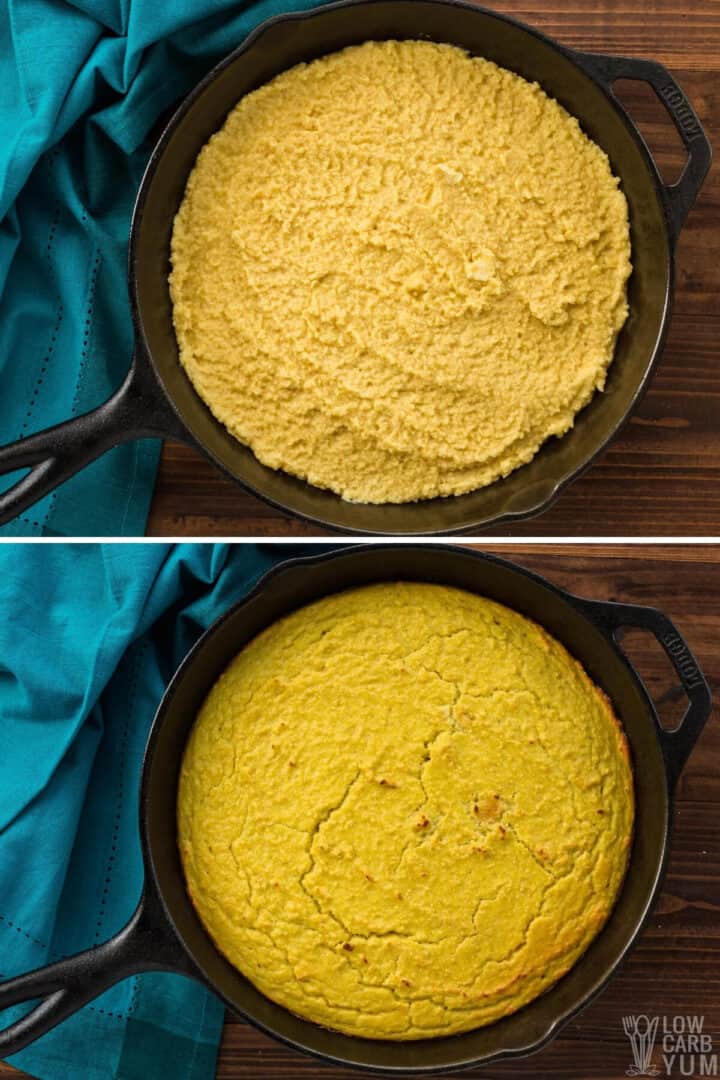 Coconut Flour Keto Cornbread (5Ingredients) Low Carb Yum