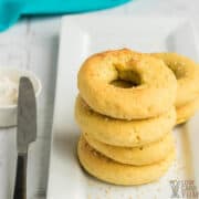 garlic keto bagels no cheese