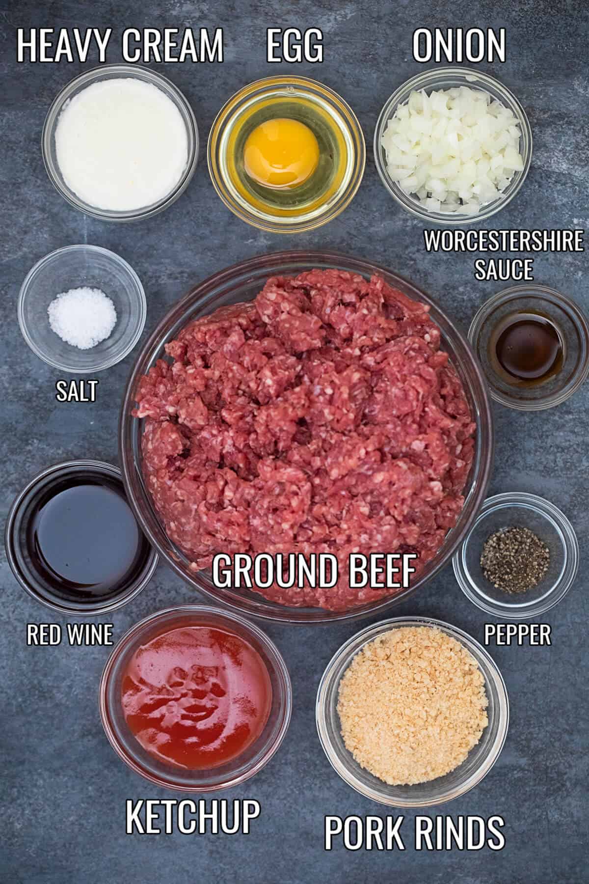 japanese hamburger steak ingredients