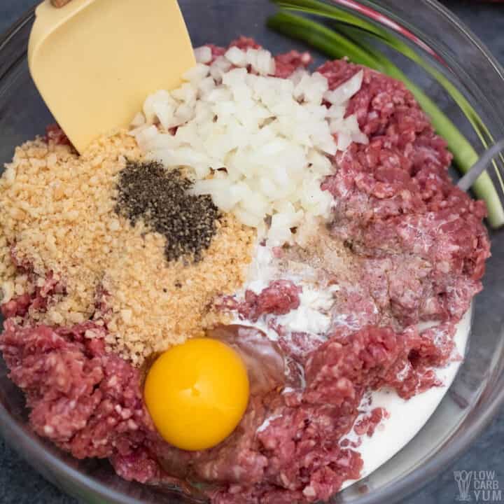 Japanese Hamburger Steak - Low Carb Yum