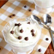 cheesecake mousse keto dessert with cream cheese