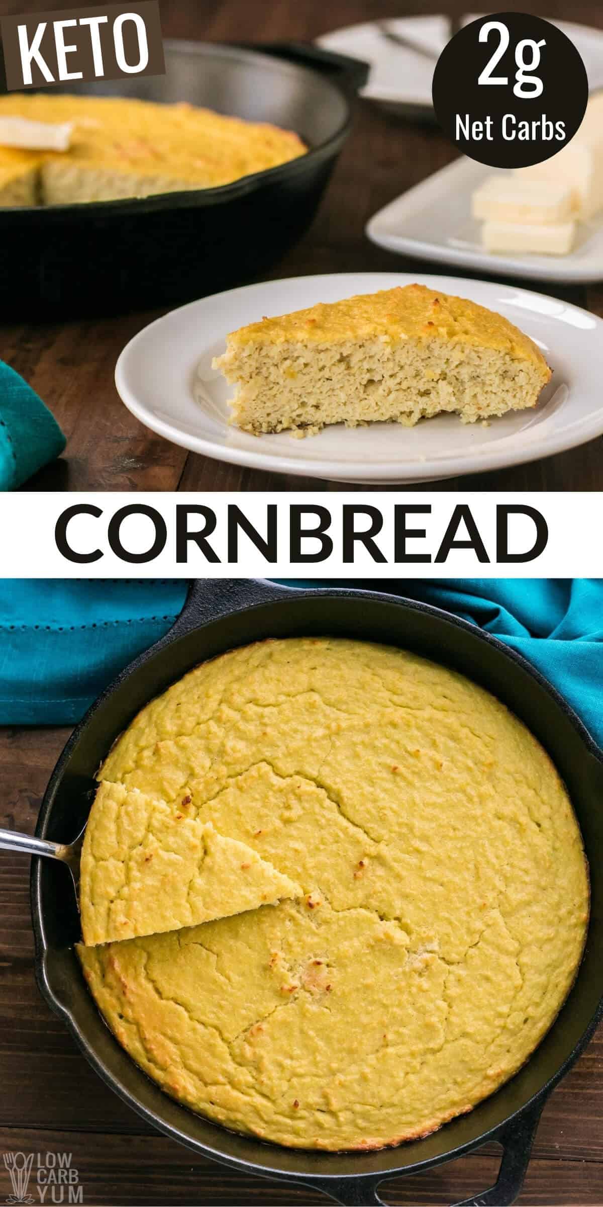 low-carb keto cornbread
