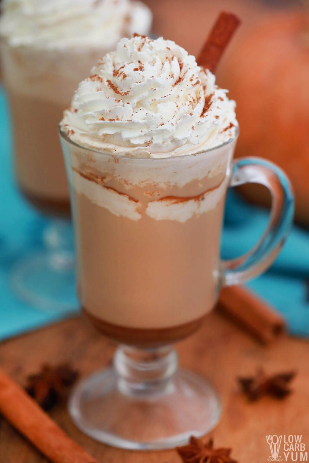 Keto Pumpkin Spice Latte Coffee Recipe - Low Carb Yum