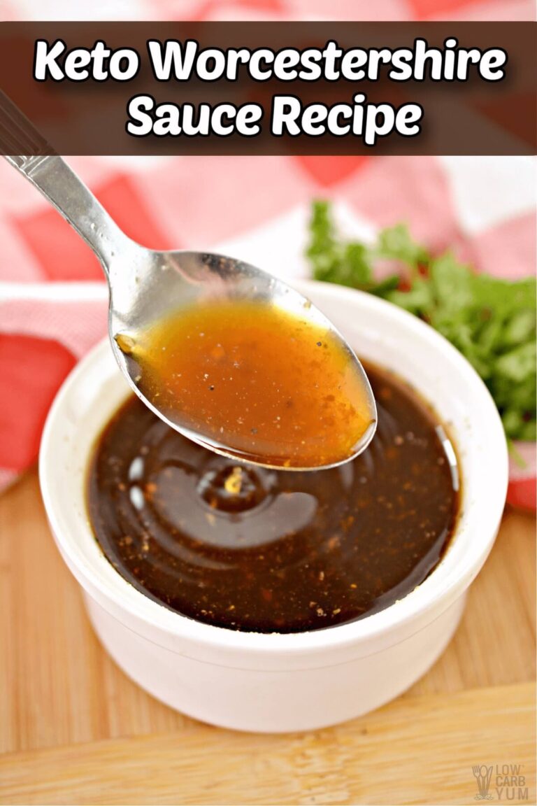 Keto Worcestershire Sauce Recipe Low Carb Yum
